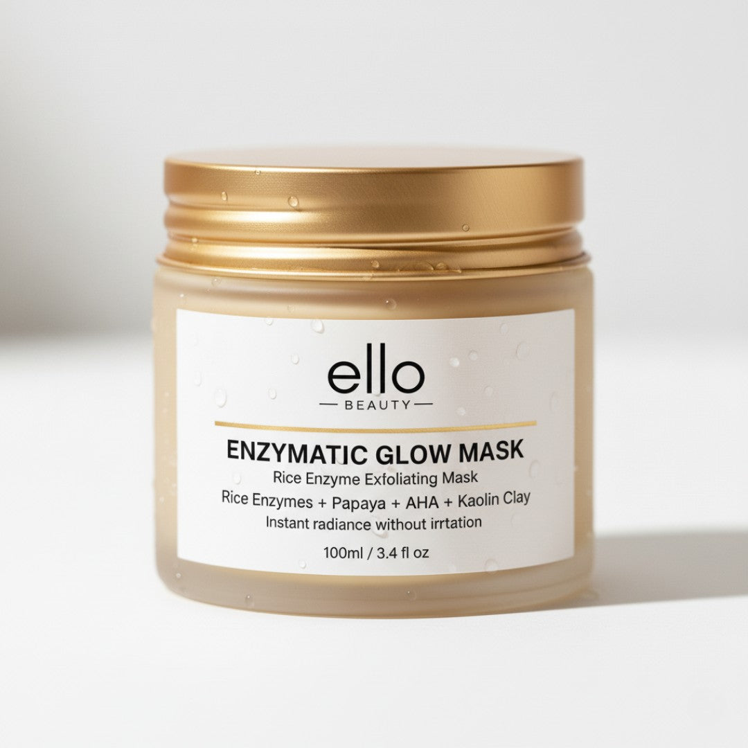 Masque exfoliant aux enzymes de riz