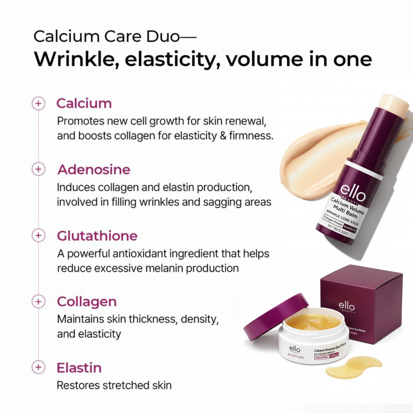Wrinkle Elimination Skin Bundle (Wand + Patches)