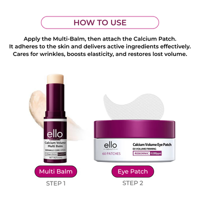 Wrinkle Elimination Skin Bundle (Wand + Patches)