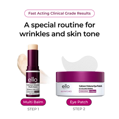 Wrinkle Elimination Skin Bundle (Wand + Patches)