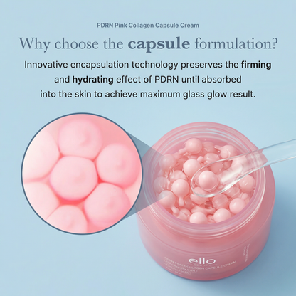 Glass Glow Set: PDRN Exosome Shot + PDRN Pink Collagen Capsule Cream