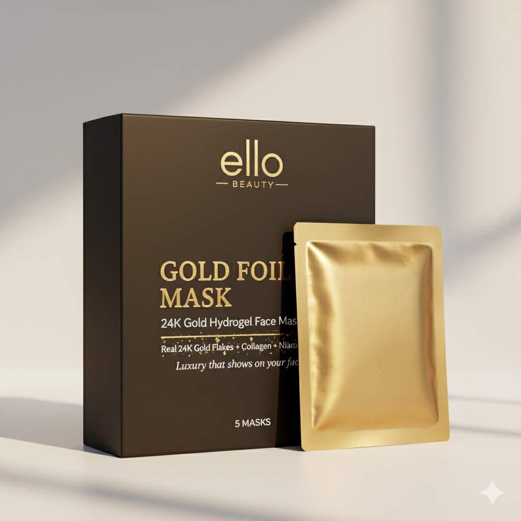 24k Gold Hydrogel Mask