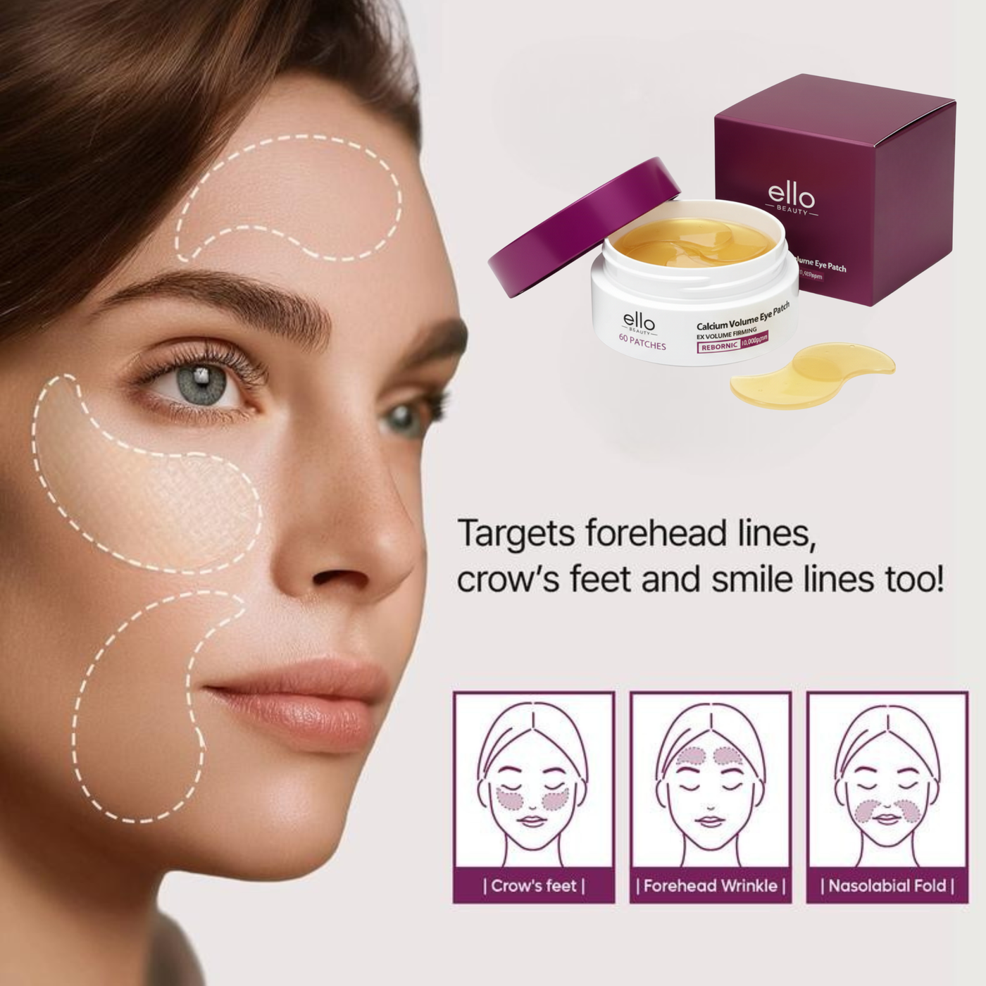 Wrinkle Elimination Skin Bundle (Wand + Patches)