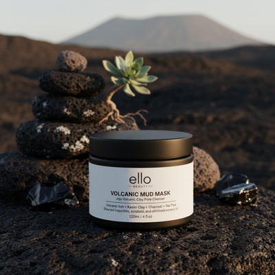 Masque de boue volcanique