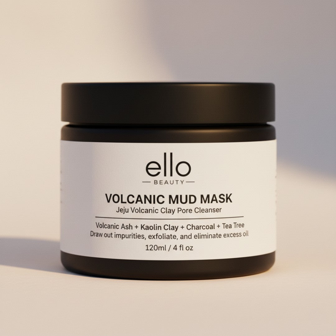 Masque de boue volcanique